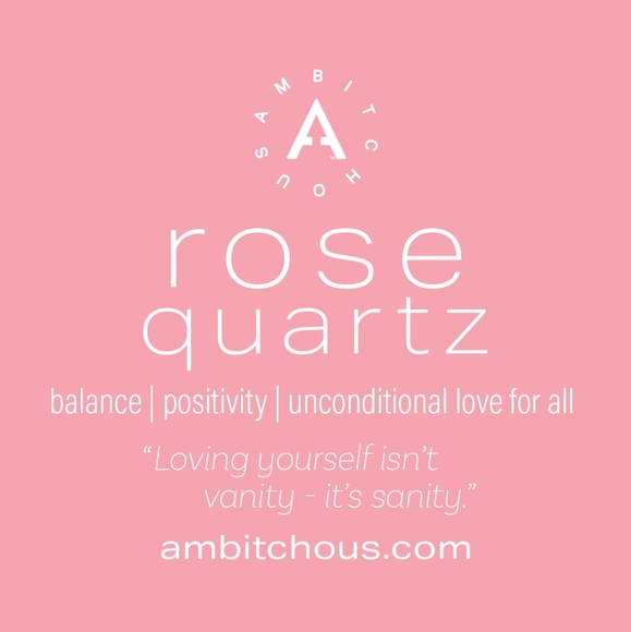 Rose Quartz Silver Wire-Wrapped Pendant on Cord - Picture 2 of 2